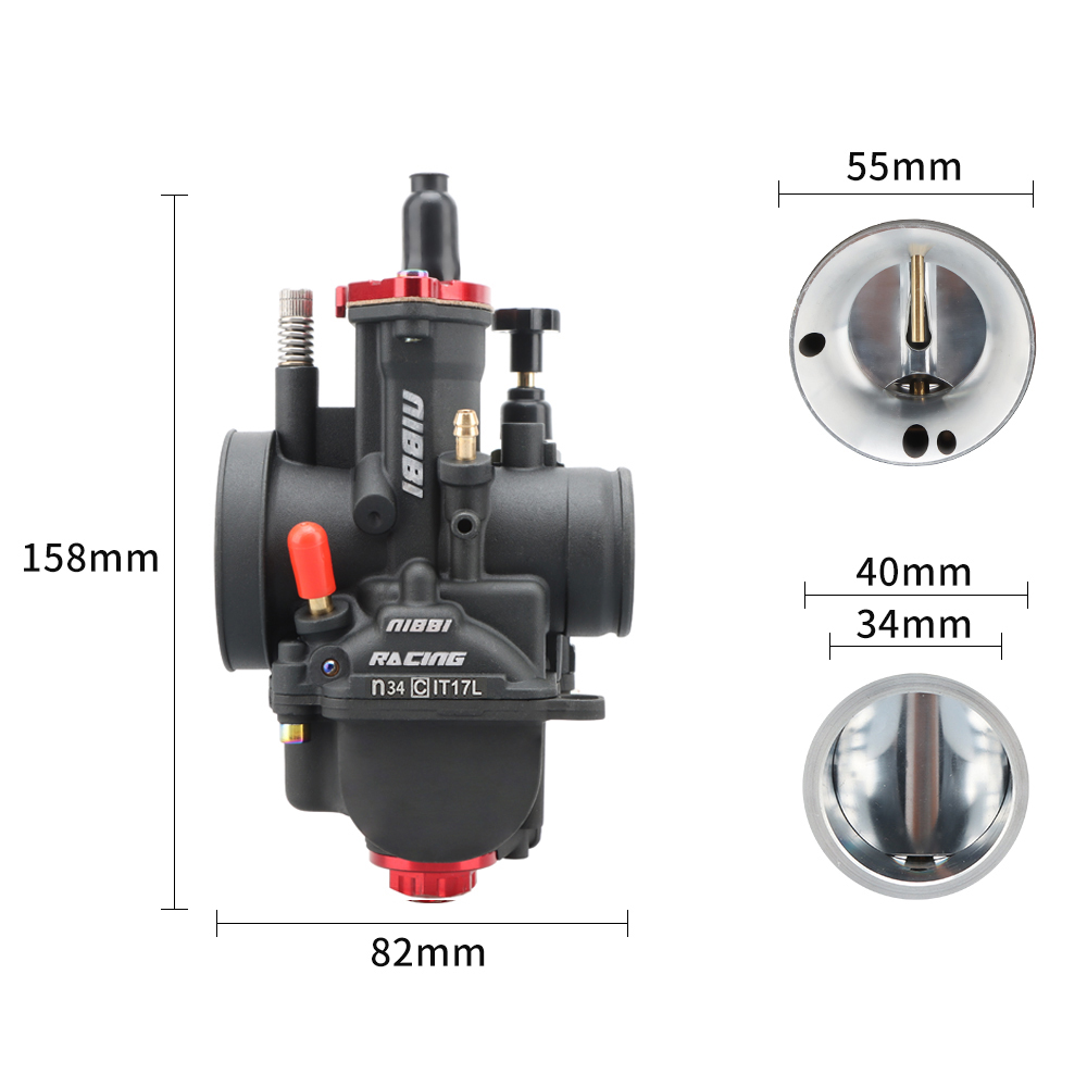 Nibbi Racing PWK 34 YJ PRO Black Line