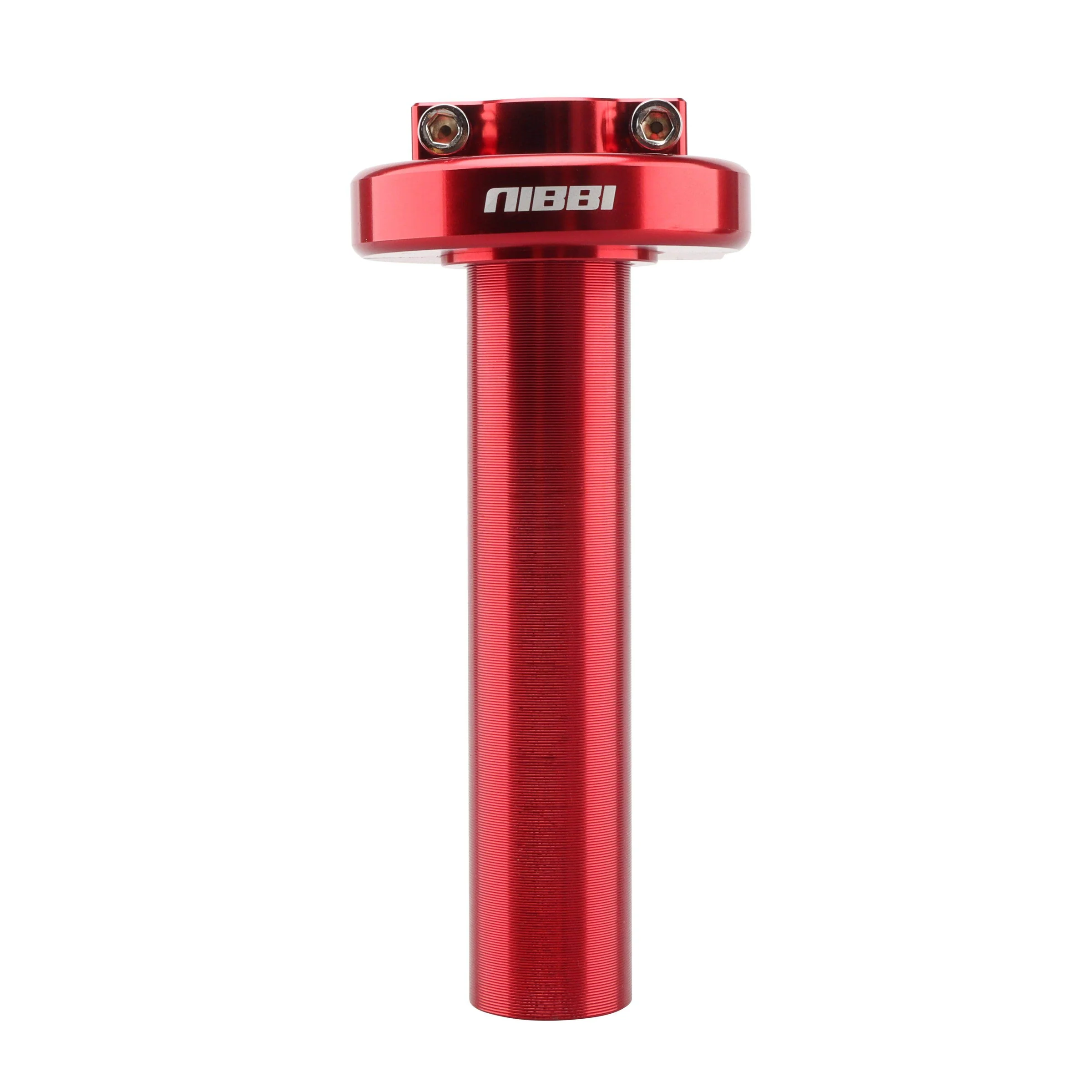 Kurzhub Gasgriff CNC Aluminium 1/4 Rot